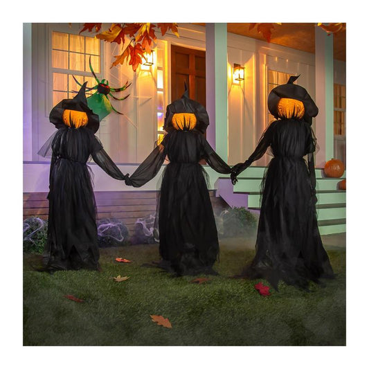 Spooky Witch Trio Decorations